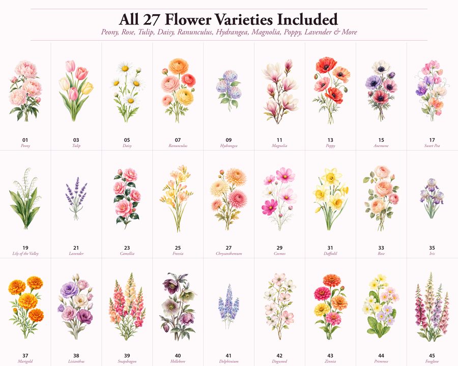All Flowers preview