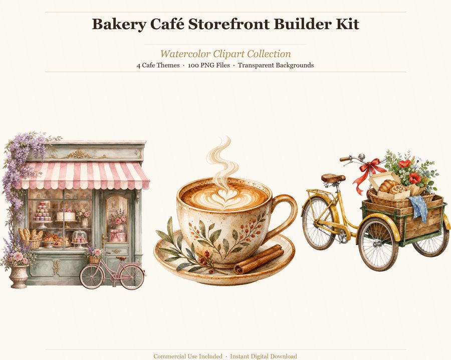 Bakery Cafe Storefront Builder