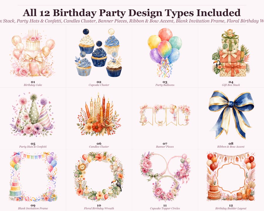 Birthday Builder preview
