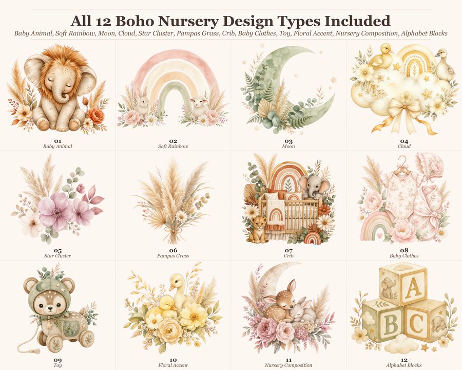 Boho Nursery preview