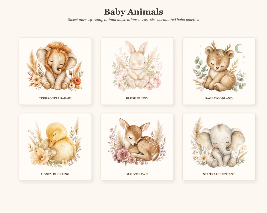Boho Nursery preview