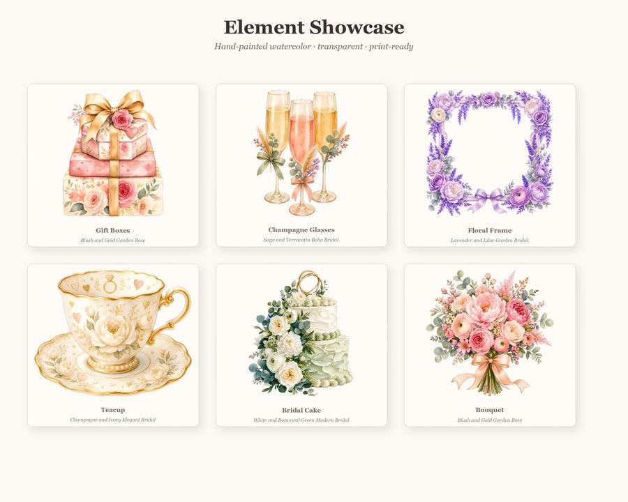 Bridal Shower Builder preview