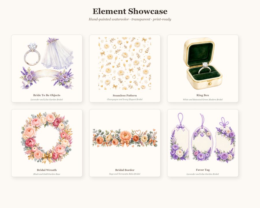 Bridal Shower Builder preview