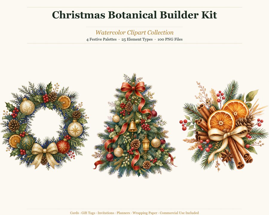 Christmas Botanical Builder
