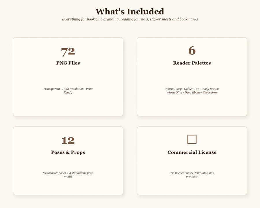Cozy Book Lover People preview