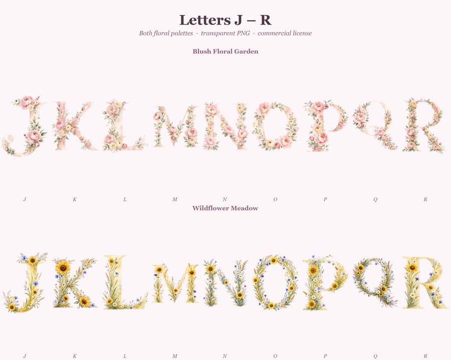 Botanical Alphabet preview