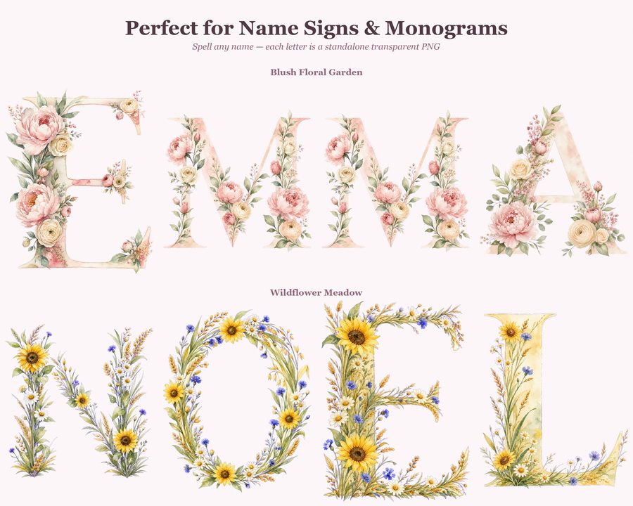 Botanical Alphabet preview