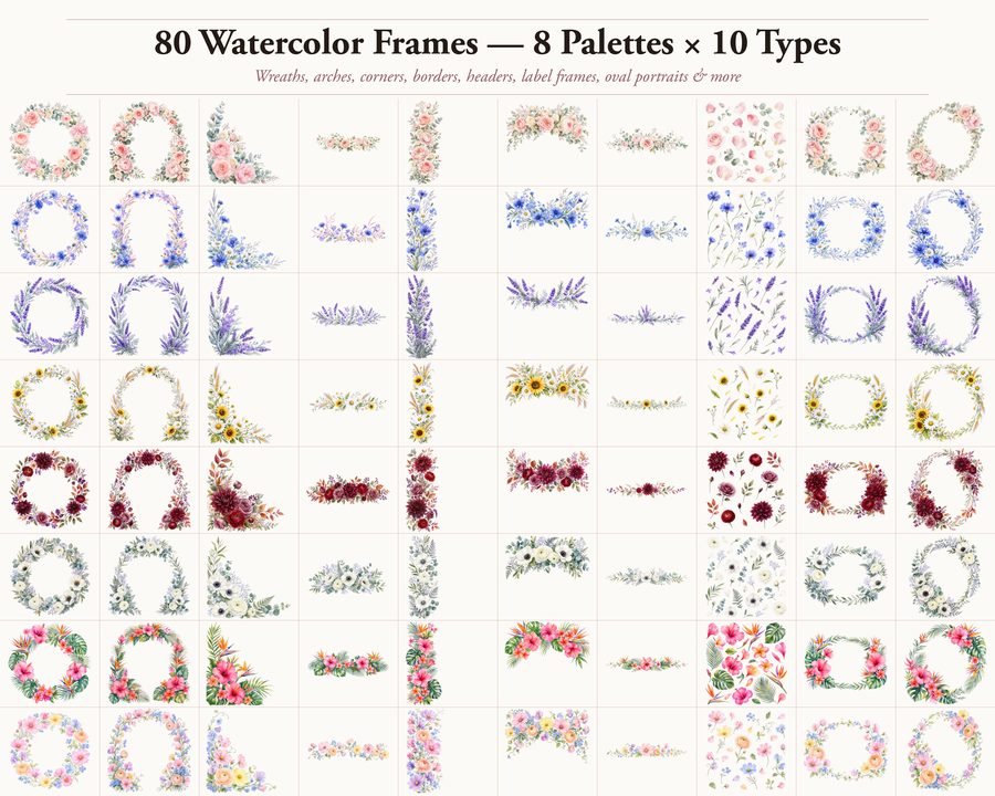 Floral Frames preview
