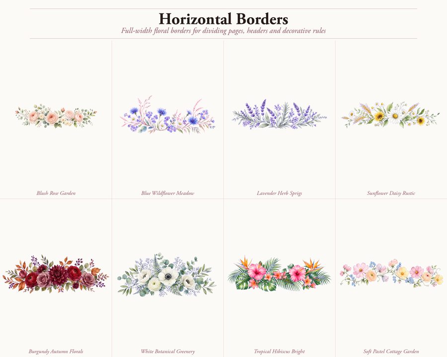 Floral Frames preview