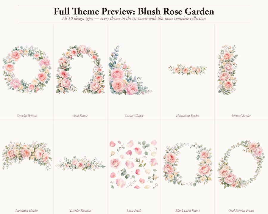 Floral Frames preview