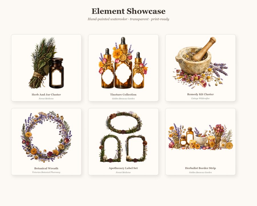 Herbal Apothecary Builder preview