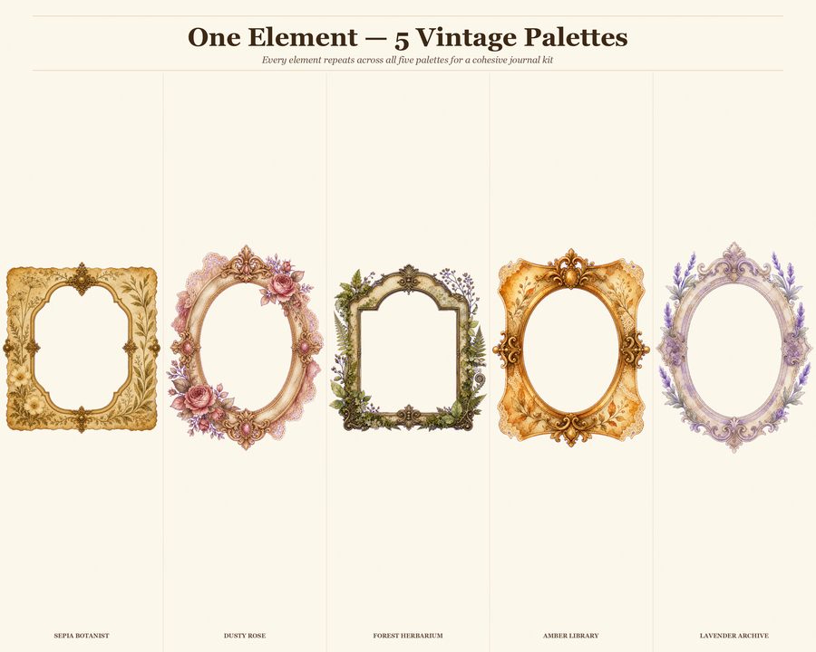 Junk Journal Ephemera preview