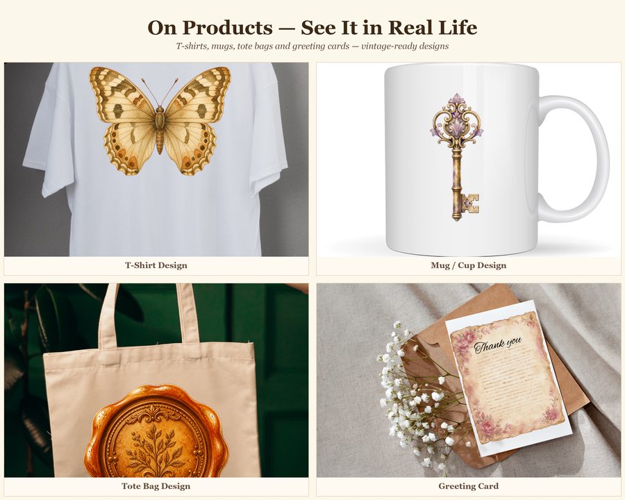 Junk Journal Ephemera preview