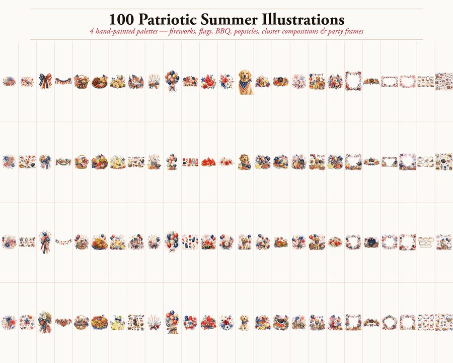 Patriotic Summer Builder preview