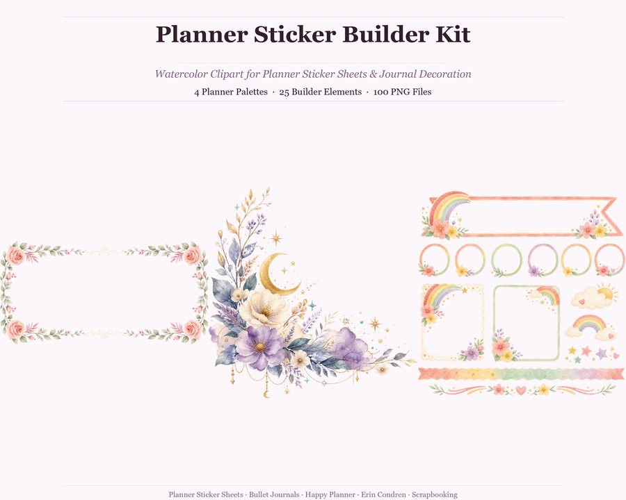 Planner Sticker Builder