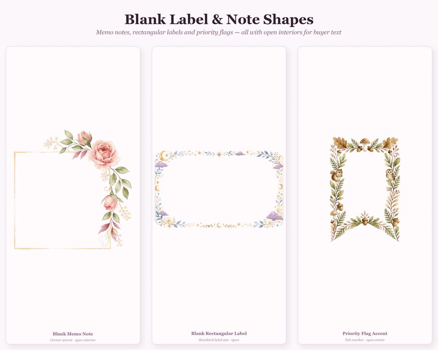 Planner Sticker Builder preview
