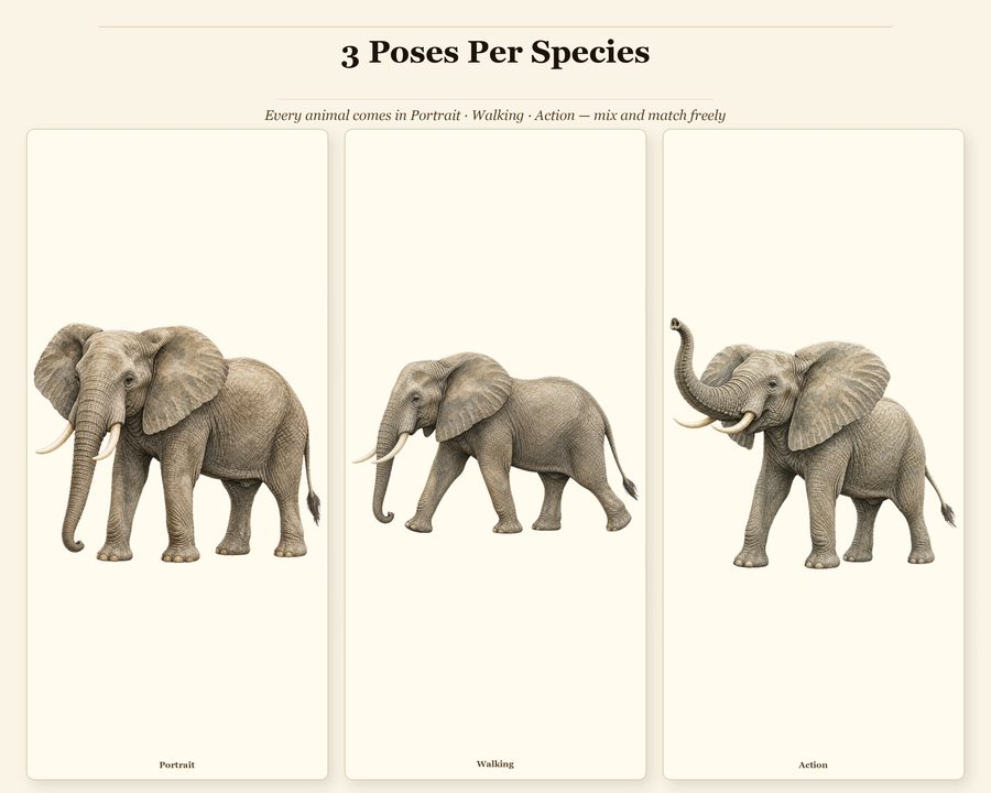 Safari Animals preview