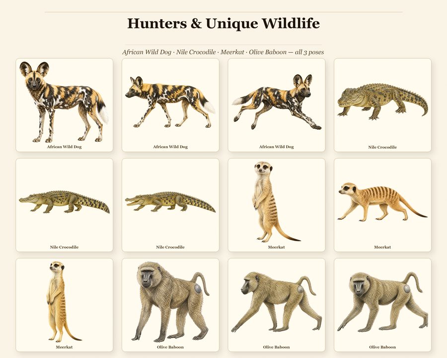 Safari Animals preview