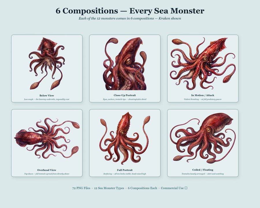 Sea Monsters preview
