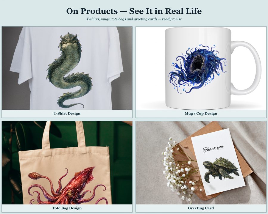 Sea Monsters preview