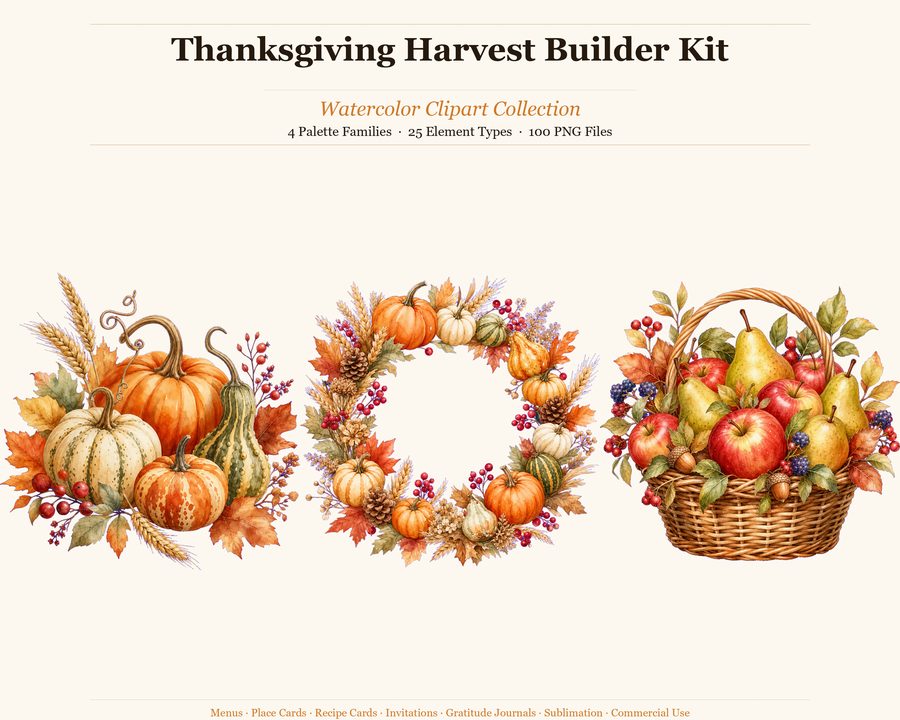 Thanksgiving Harvest Builder