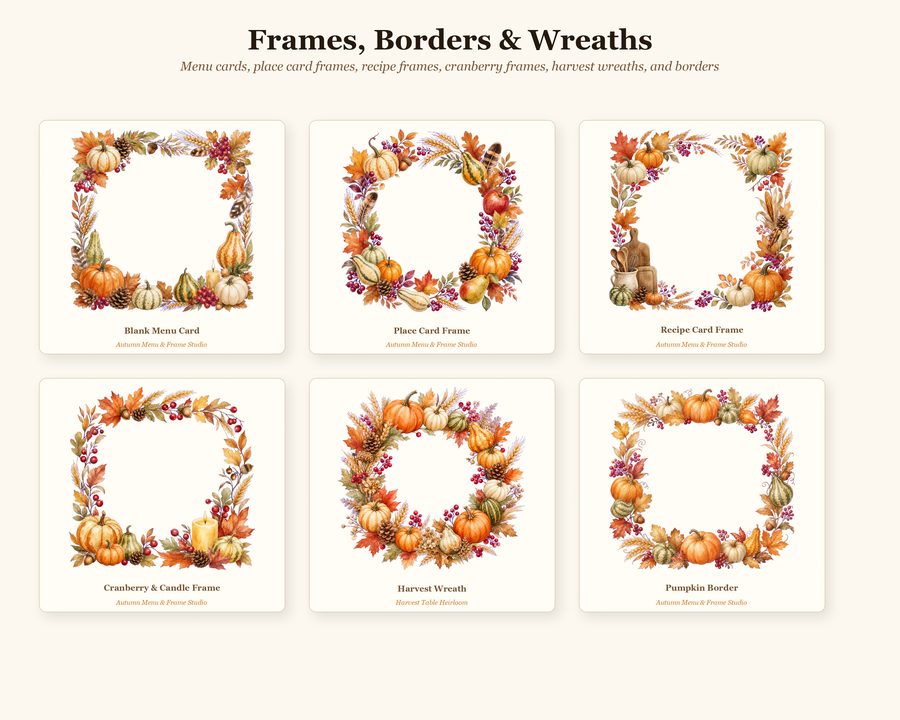 Thanksgiving Harvest Builder preview